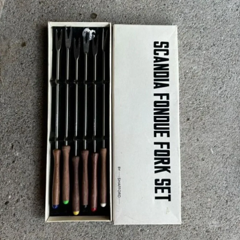 Shafford Scandia Fondue Fork Set Japan